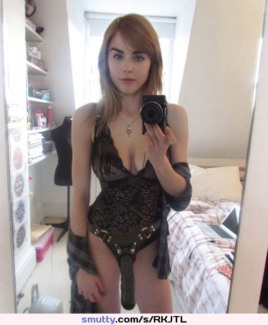 slim hottie riding mounted dildo in mirror porn tube video #femdom #iwanthertopegme #khhspurebi #selfie #strapon