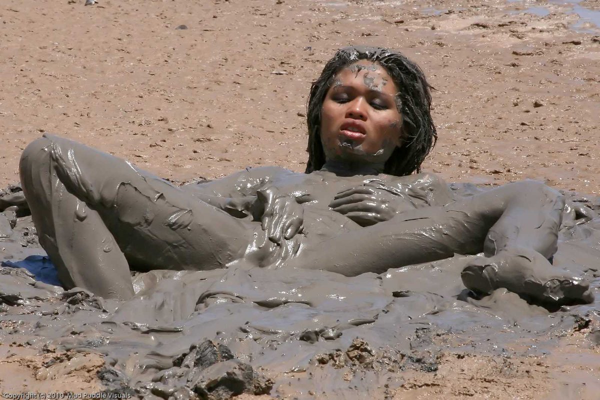 playful hotties go lesbian for the first time ever #outdoors #mud #muddy #mudbath #legsspread #blackhair #rubbingpussy #masturbation #naked #messy #cunt #pussy #touchingherself